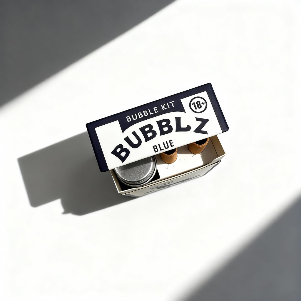 Bubbles cigarette with Camel-inspired packaging