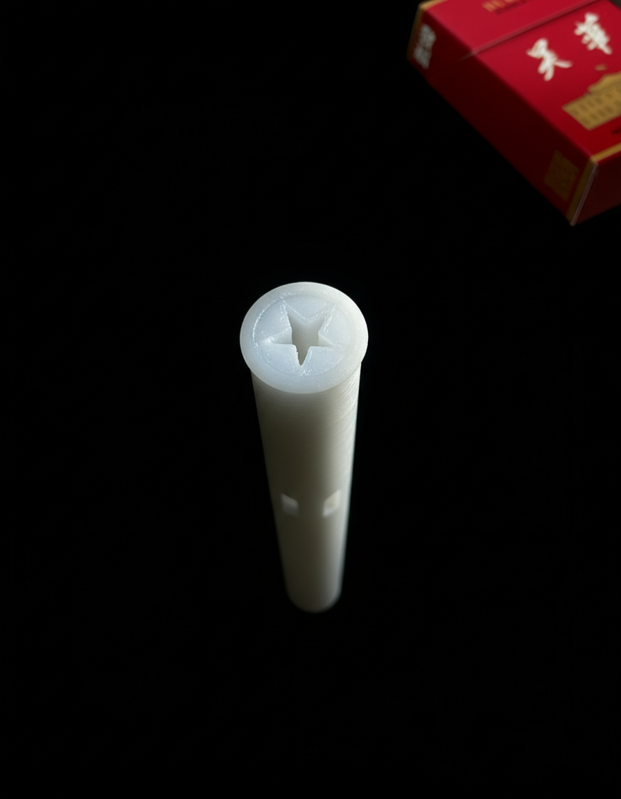 Bubble cigarette wand