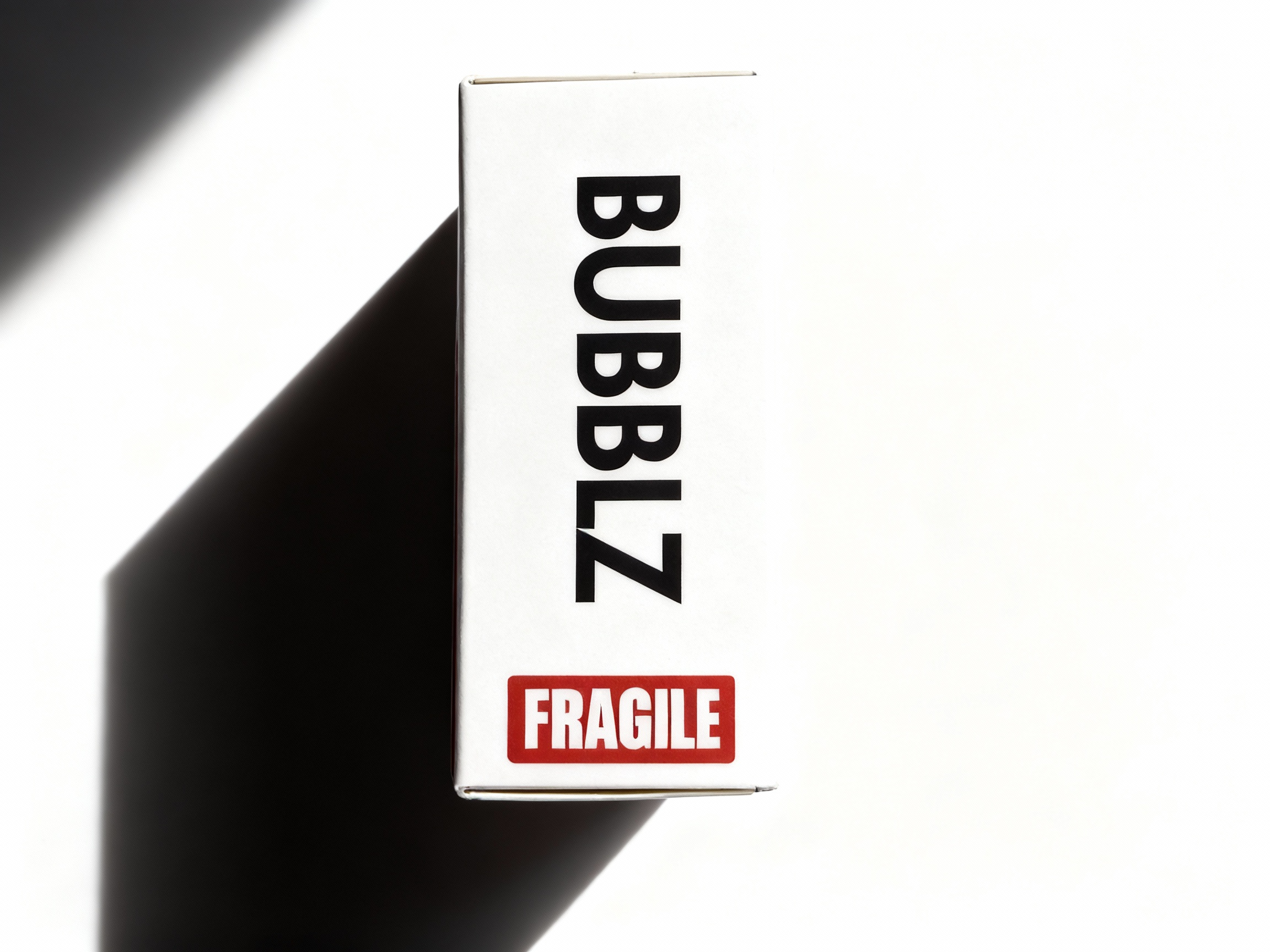 Bubbles cigarette with Lucky Strike-inspired packaging